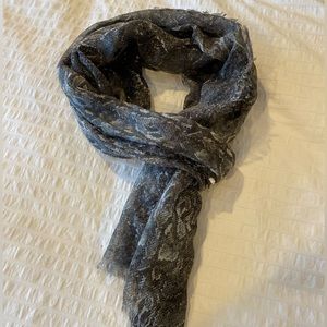 Snakeskin scarf